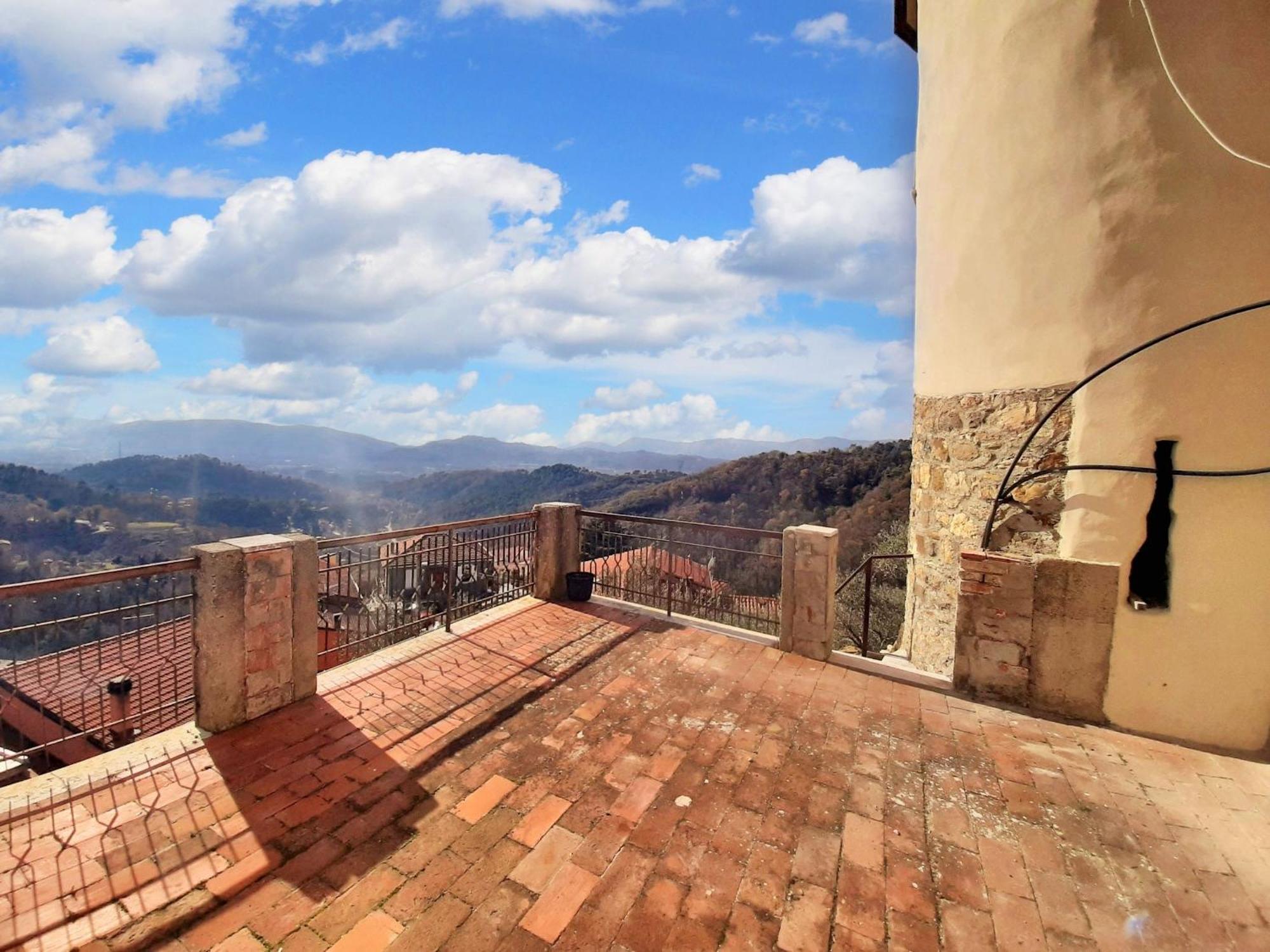Comfortable Apartment With Sea View In Falcinello Buitenkant foto